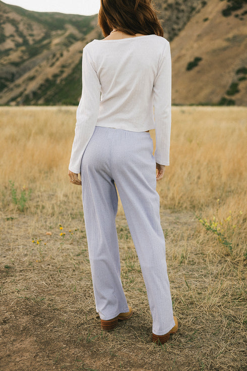 Honey Pointelle Top // White *RESTOCKED*