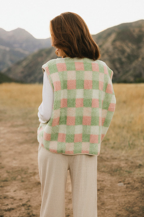 Market Mornings Vest // Sage