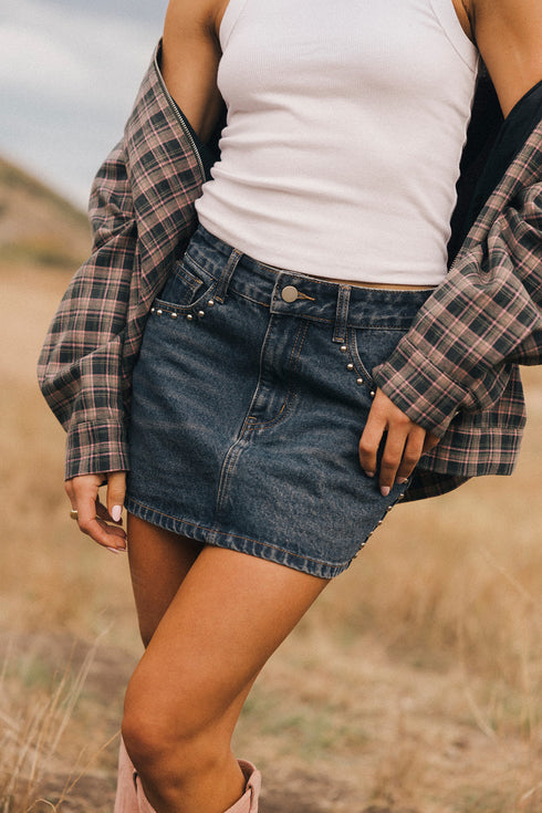 Coco Cowgirl Denim Skirt