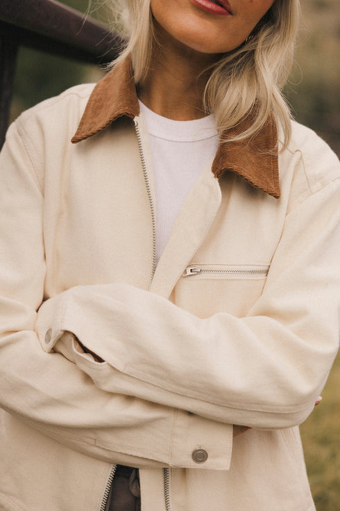 Wrangler Jacket // Cream