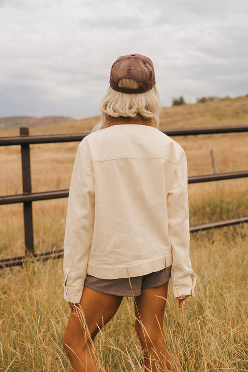 Wrangler Jacket // Cream