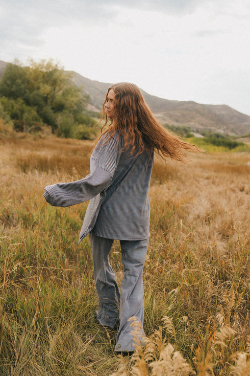 Road Trip Pullover // Sky Stripe *PREORDER*