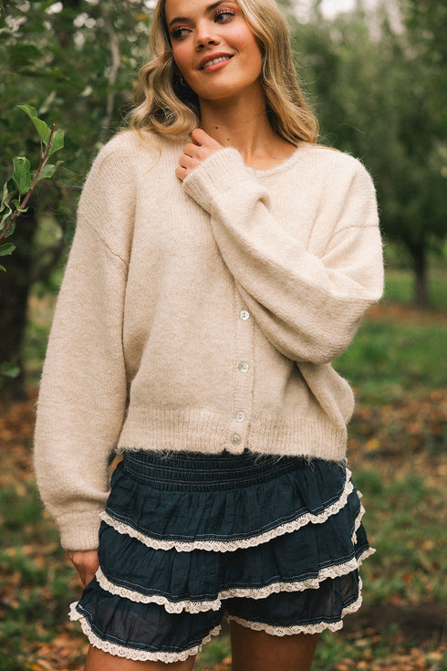 Mabel Cardigan // Pearl