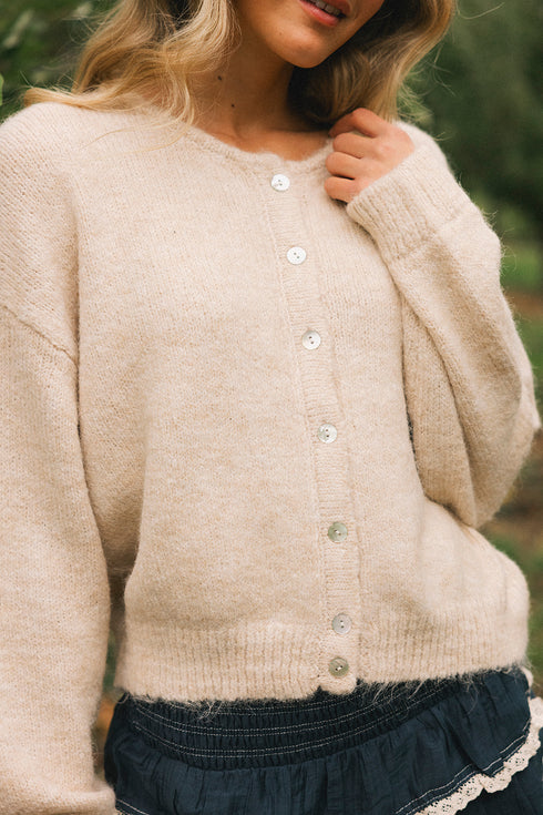 Mabel Cardigan // Pearl