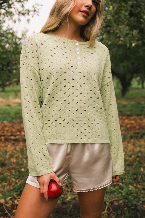 Everyday Pointelle Cutie // Crisp