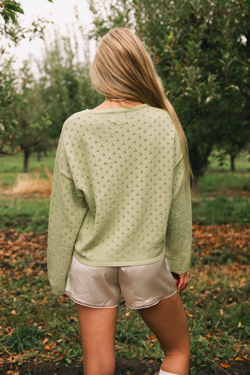 Everyday Pointelle Cutie // Crisp