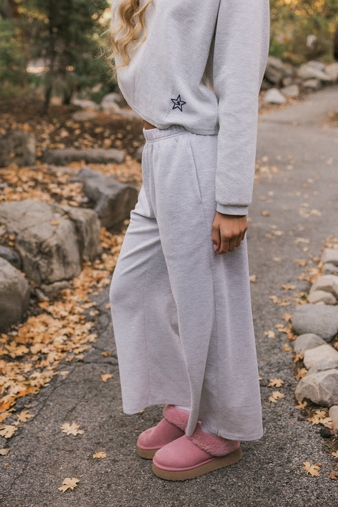 Weekend Waffle Pant // Heather *PREORDER 10/23*
