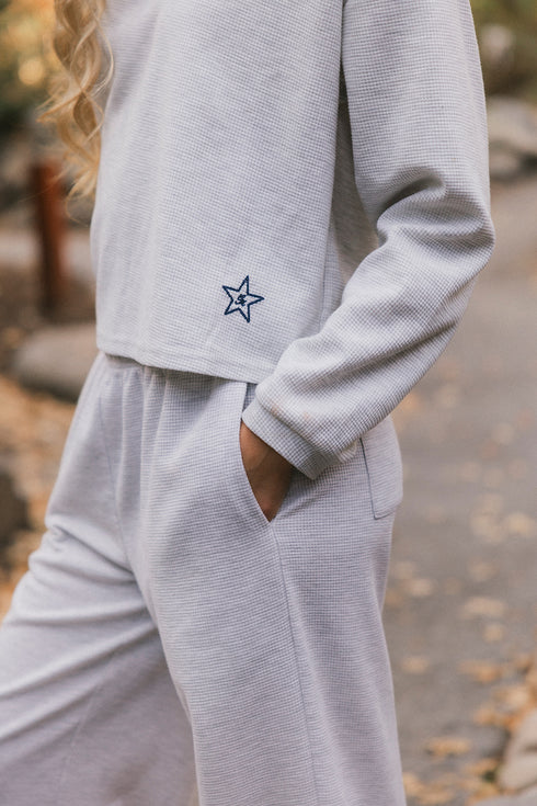 Weekend Waffle Pant // Heather *PREORDER 10/23*