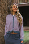 Club Cutie Zip-Up // Iris