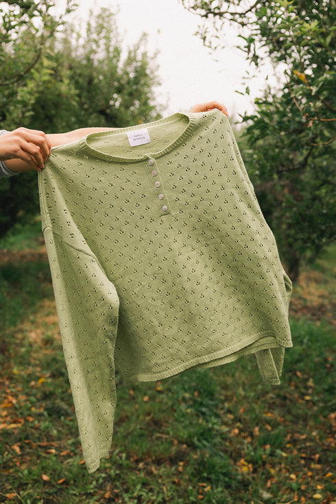 Everyday Pointelle Cutie // Crisp