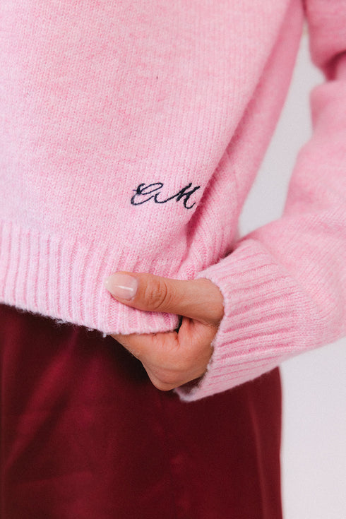 Coco Signature Zip-Up // Swirl Pink *PREORDER 9/26*
