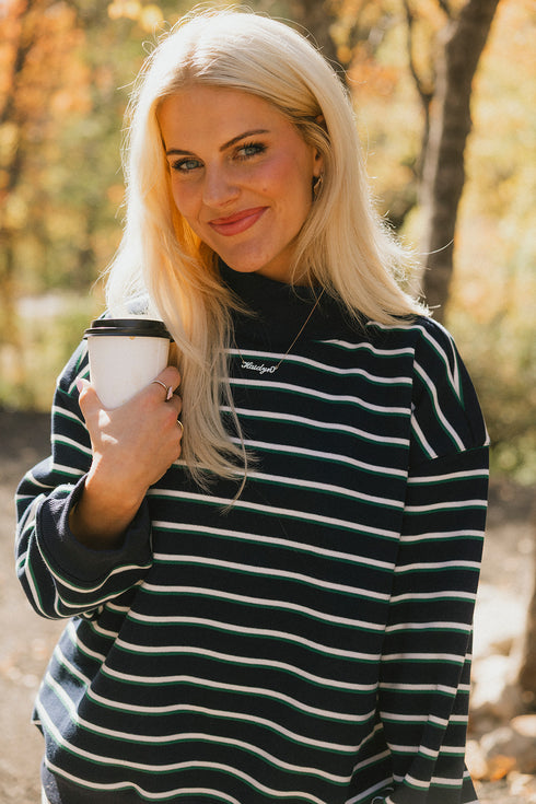 Canyon Mockneck // Navy