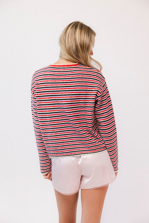 September Cardigan // Heritage Stripe *PREORDER 9/18*