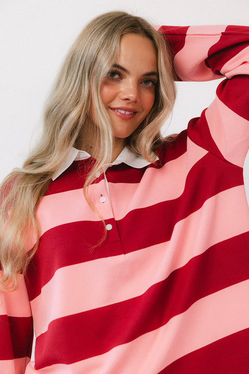 Harvard Polo // Maroon