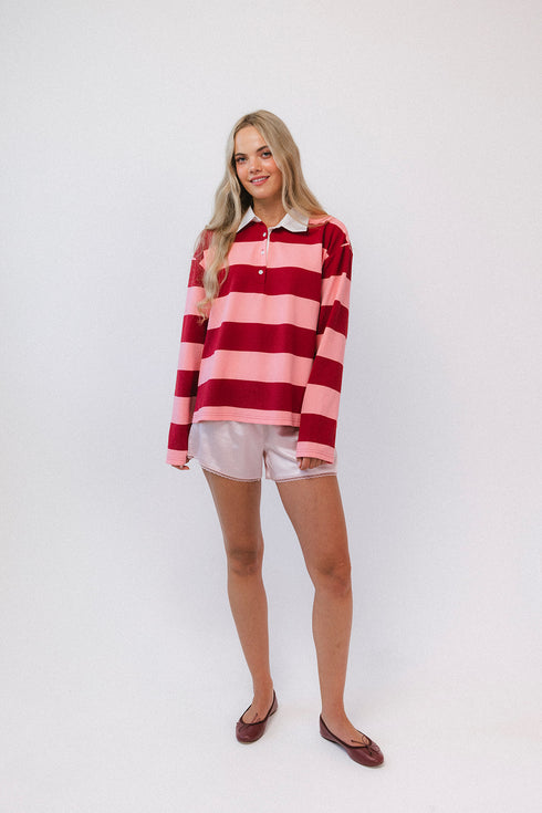 Harvard Polo // Maroon