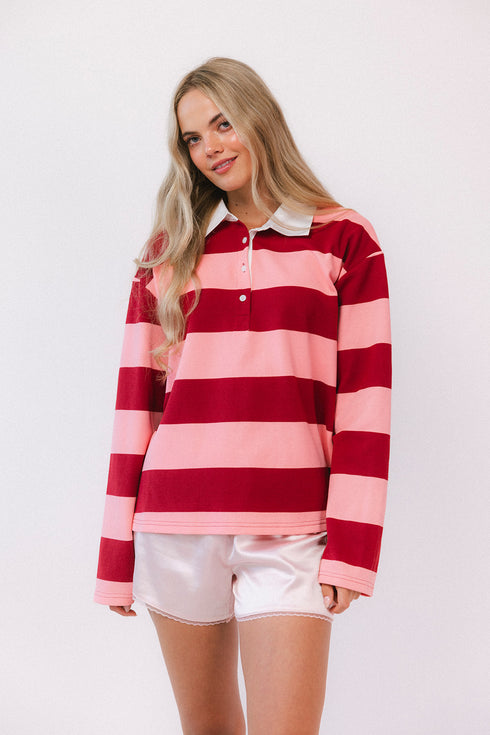 Harvard Polo // Maroon