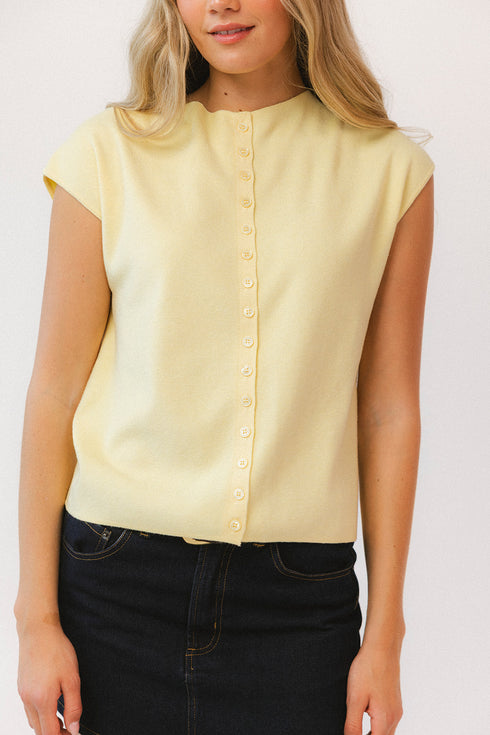 Margot Knit Top // Honey