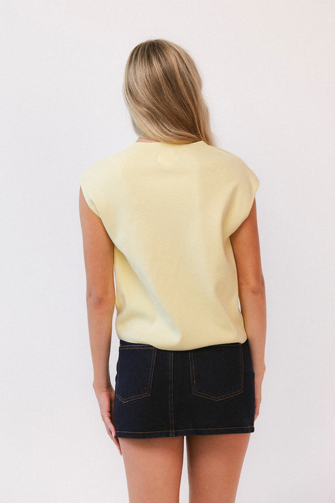 Margot Knit Top // Honey