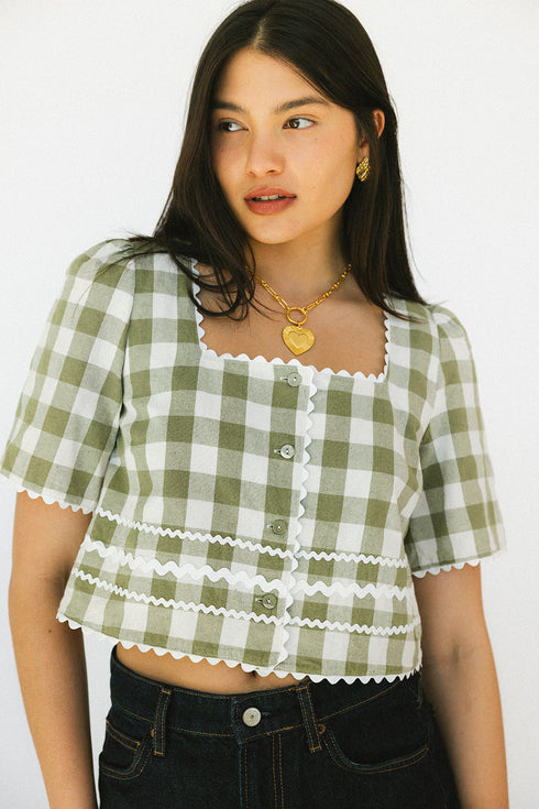 Lottie Top // Garden