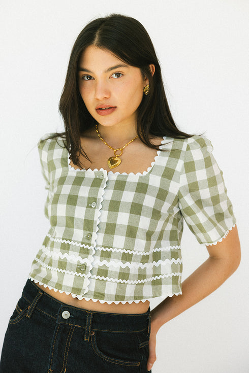 Lottie Top // Garden