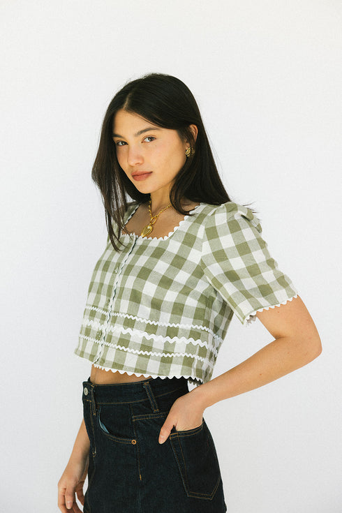 Lottie Top // Garden
