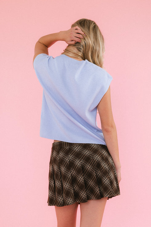 Margot Knit Top // Powder