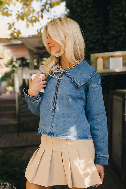 Hazelwood Denim Top *RESTOCKED*