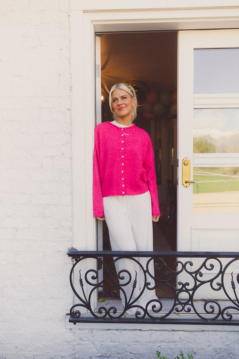Coco Cutie Cardigan // Berry *PREORDER 10/23*