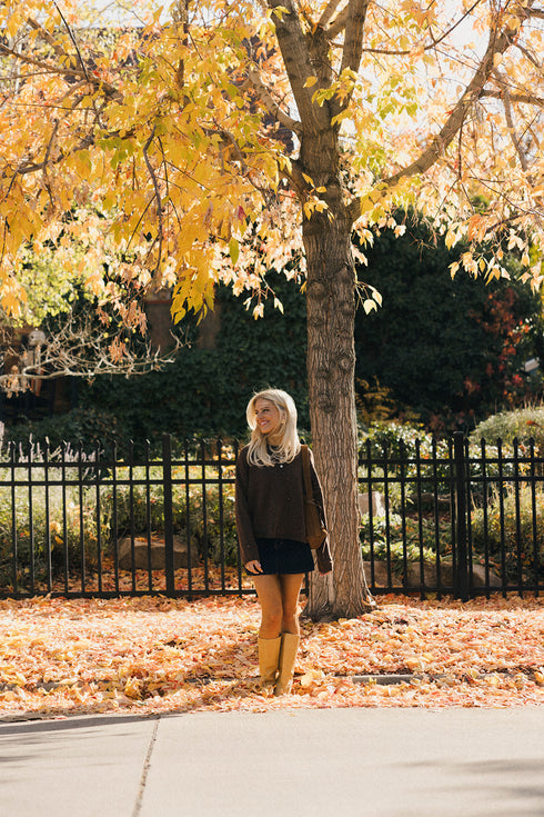 Everyday Pointelle Cutie // Chocolate