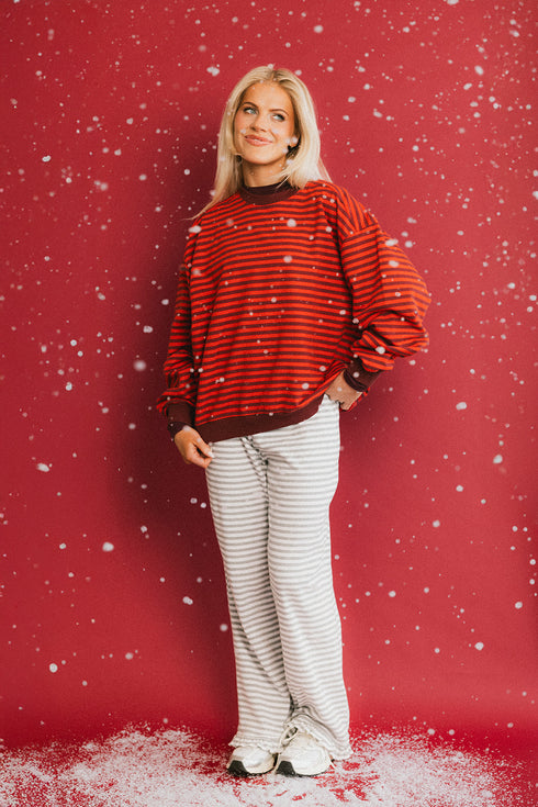 Drive Slow Pullover // Flame