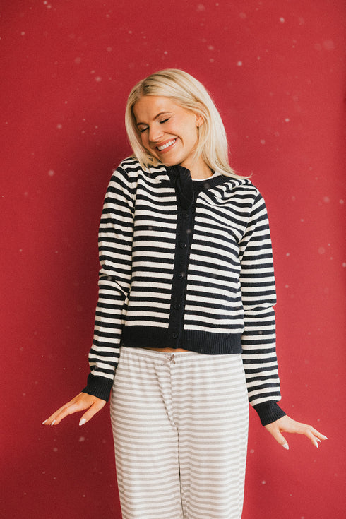 Chalet Cardigan // Midnight