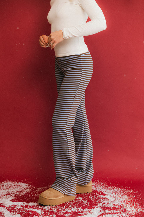 Elsie Striped Pant // Cloud