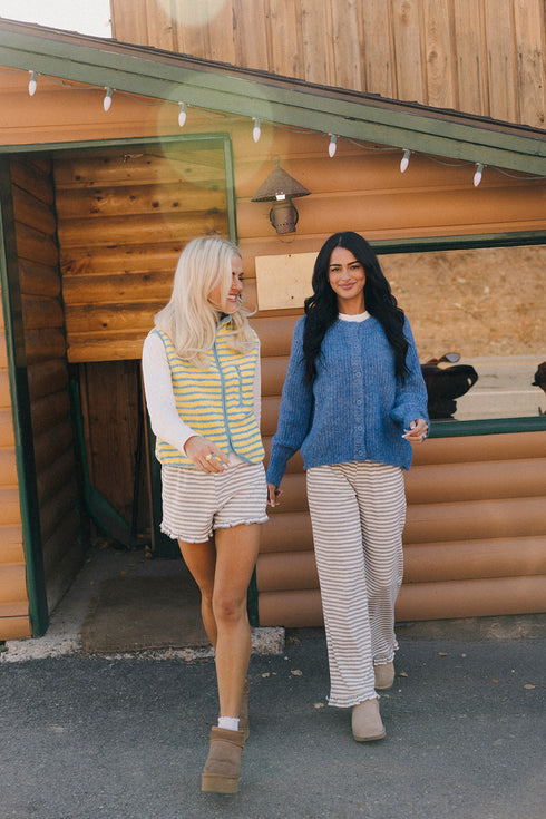 Alpine Cardigan // Blue