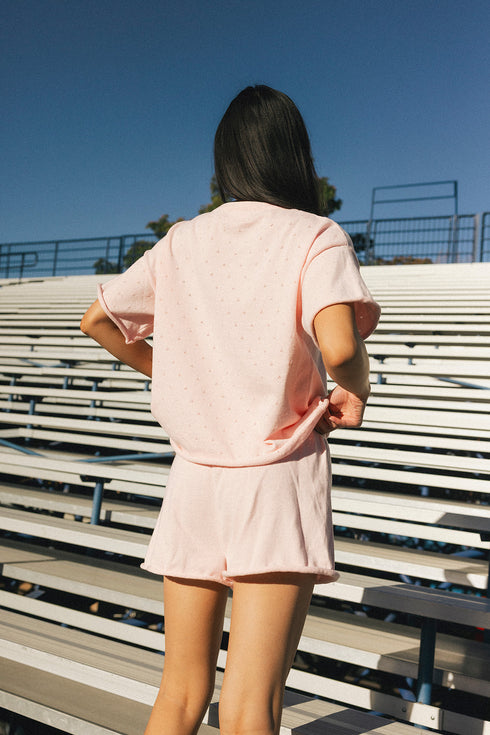 On Repeat Shorts // Baby Pink
