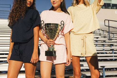 On Repeat Shorts // Navy
