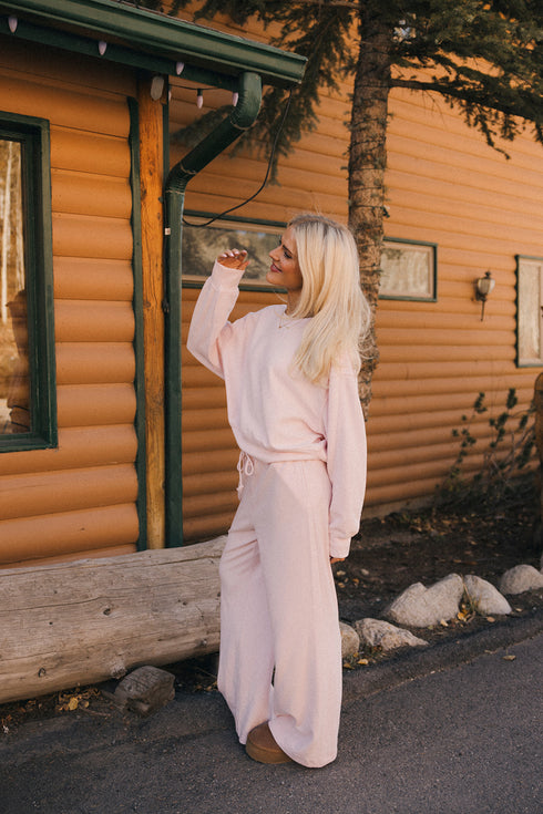 Daydream Crewneck // Rose