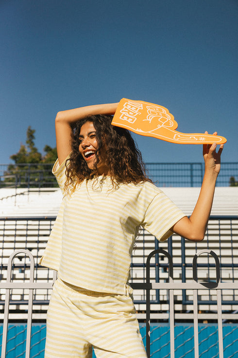 Game Play Top // Butter
