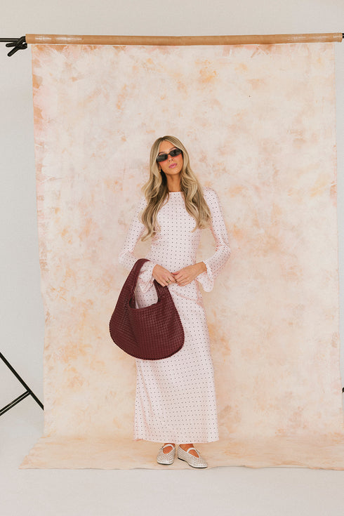 Dreamgirl Dress // Pink Dottie