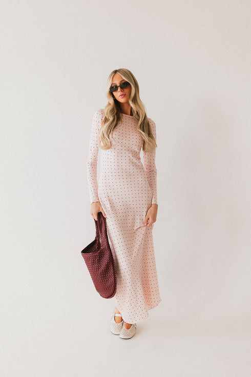 Dreamgirl Dress // Pink Dottie