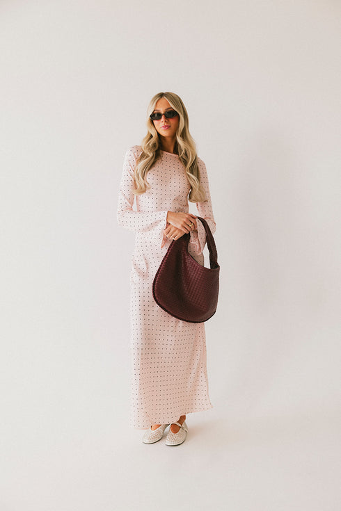 Dreamgirl Dress // Pink Dottie