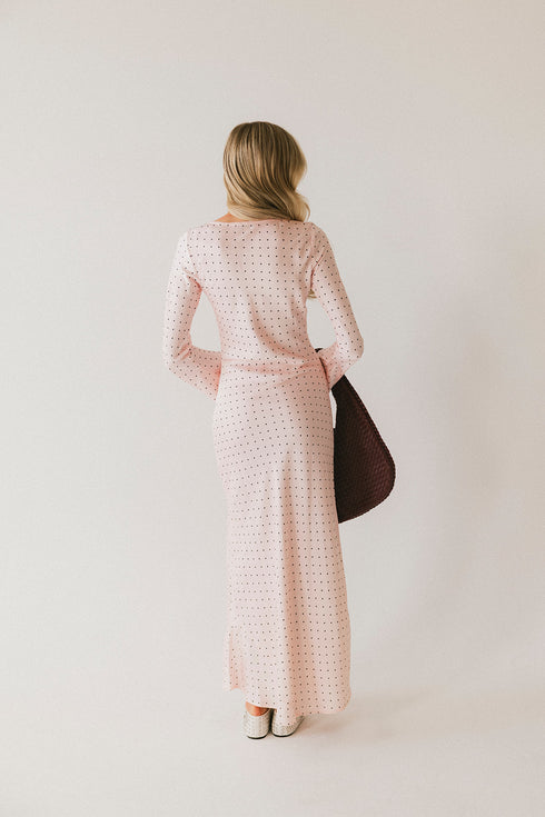Dreamgirl Dress // Pink Dottie