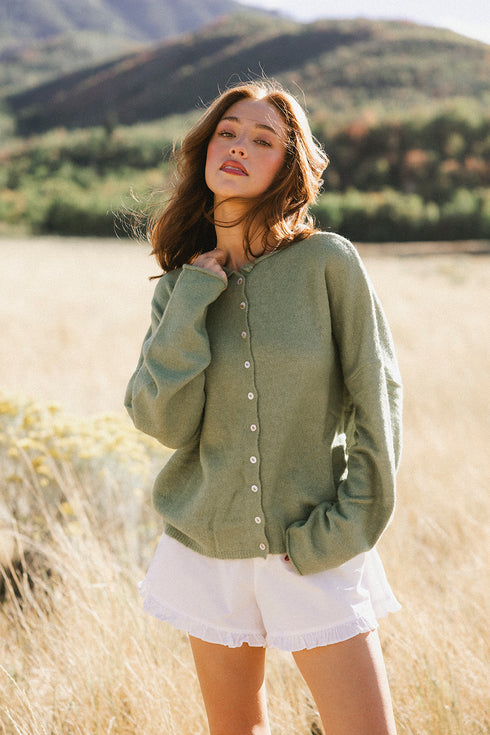 Coco Cutie Cardigan // Crisp