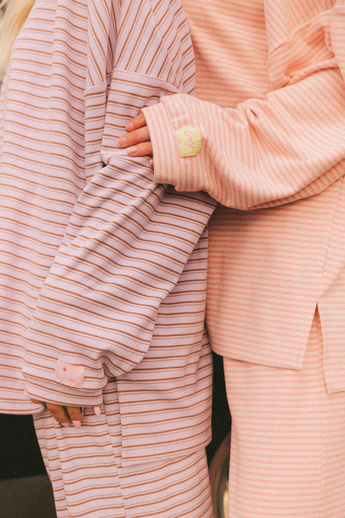 Road Trip Pullover // Sunset Stripe