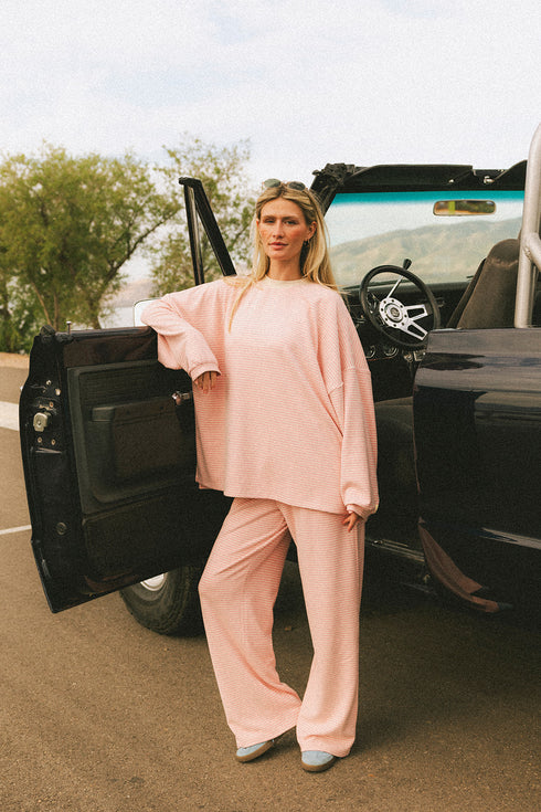 Road Trip Pullover // Candy Stripe