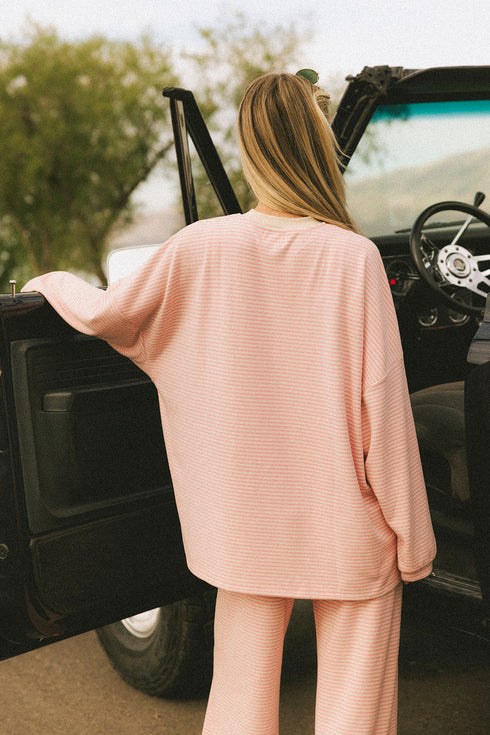 Road Trip Pullover // Candy Stripe