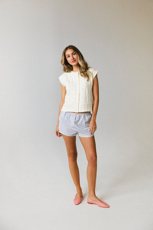 Vivi Vest // Cream