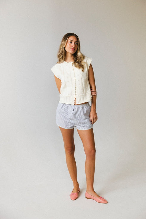 Vivi Vest // Cream