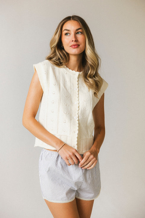 Vivi Vest // Cream
