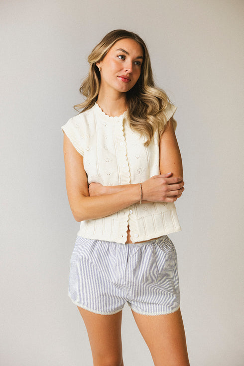 Vivi Vest // Cream