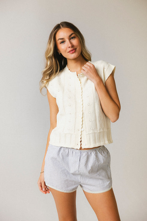 Vivi Vest // Cream